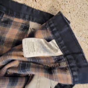 Black carhartt flannel lined